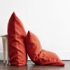 Paprika 100% French Flax Linen Pillowcases (Set Of Two) -Bed Series Store paprikapillow b87b9bc4 4d29 416c 82ef b0107c34662d