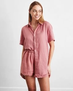 Pink Clay Short Sleepwear Set