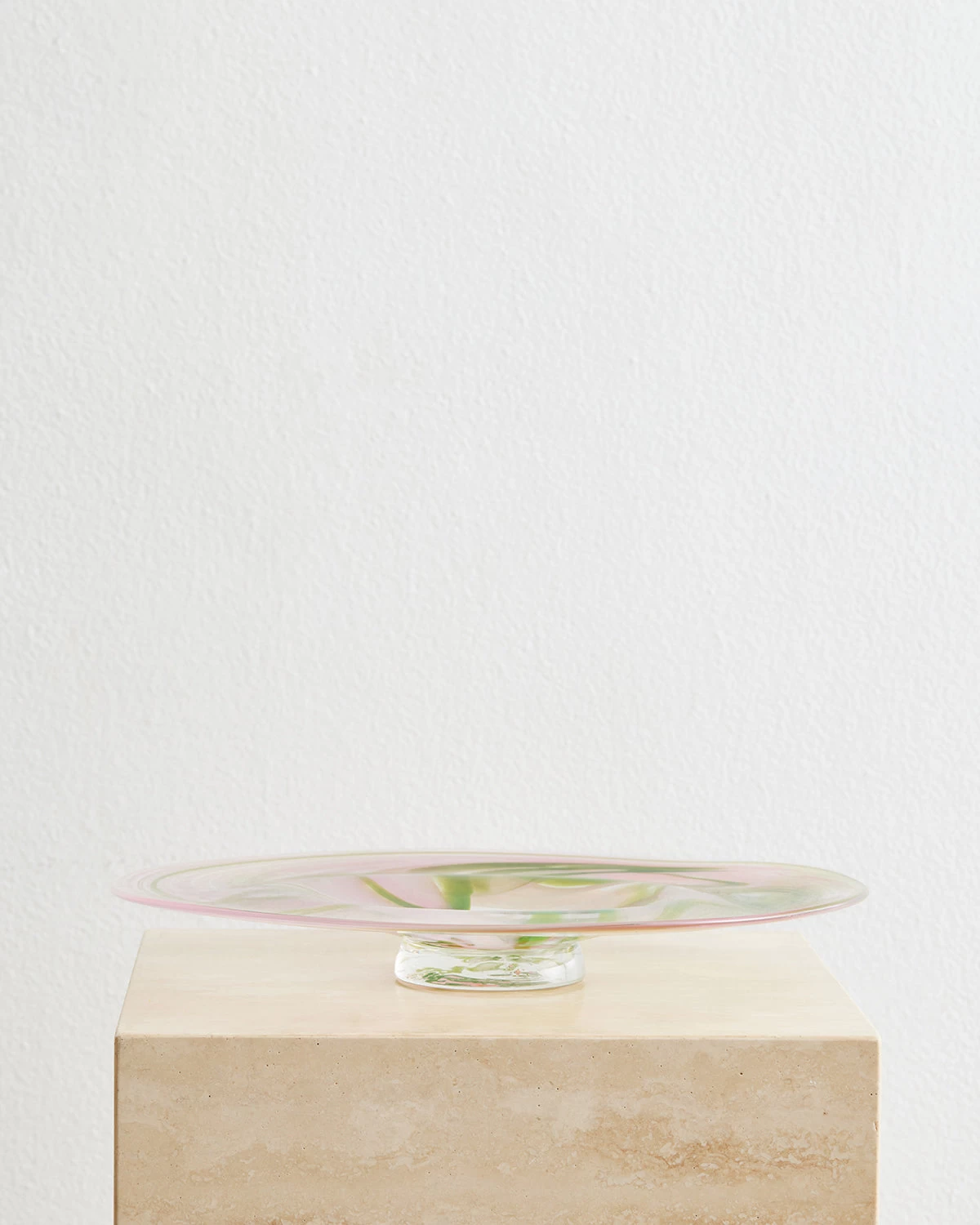 Upstate Handblown Platter In Watermelon 4 Upstate Handblown Platter In Watermelon - Image 2