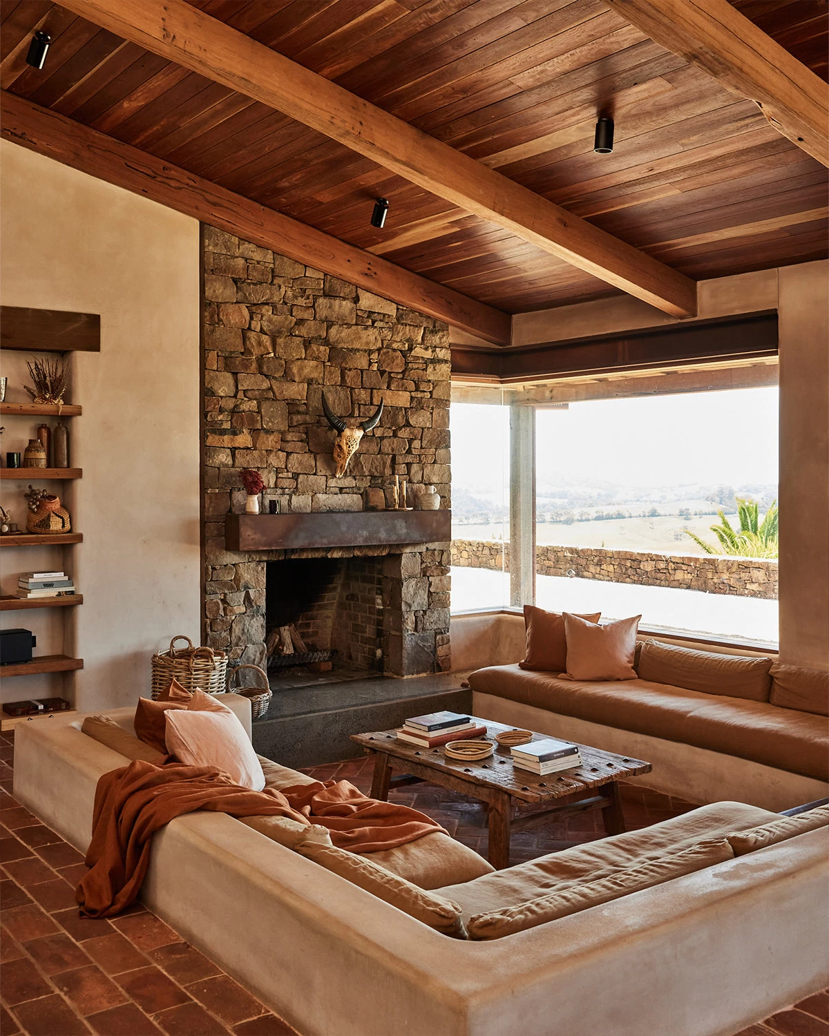 Rust 100% French Flax Linen European Pillowcases (Set Of Two) 7 Rust 100% French Flax Linen European Pillowcases (Set Of Two) - Image 5