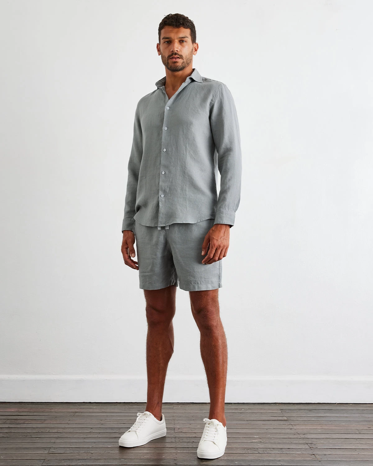 Mineral 100% French Flax Linen Men's Shorts 4 Mineral 100% French Flax Linen Men's Shorts - Image 2