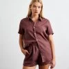 Cacao Short Sleepwear Set -Bed Series Store ss 01 c73c2105 db86 46b9 977e 6eaa84ff90ab