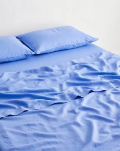 Wildflower 100% French Flax Linen Sheet Set -Bed Series Store ss 02