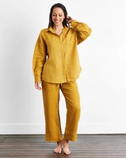 Turmeric Long Sleepwear Set -Bed Series Store tur 02 e85fcfaa 6c0d 4b37 9648 ea6c1e2e2b80
