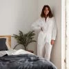 White Long Sleepwear Set -Bed Series Store white long